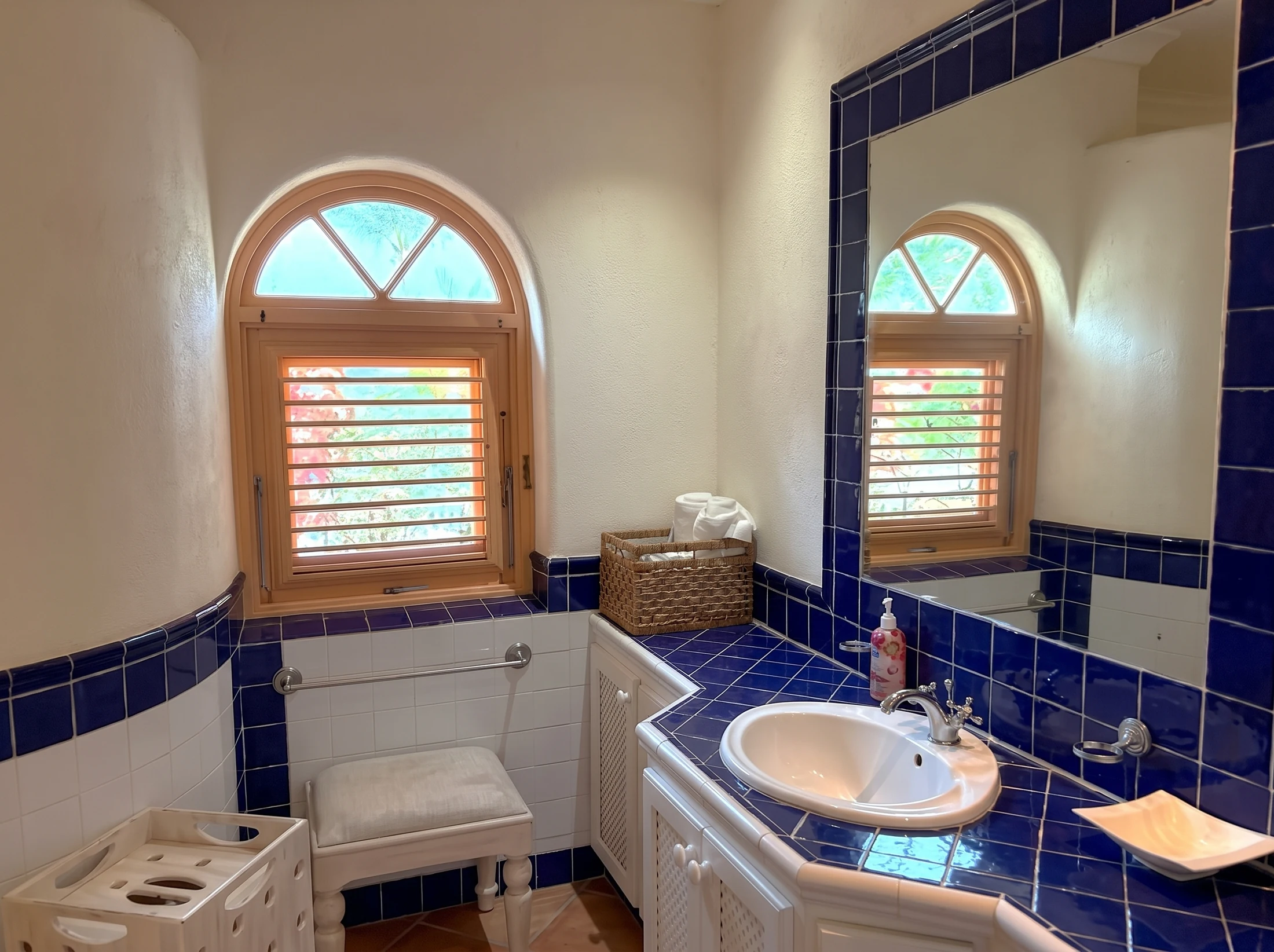 Second bathroom at Palm Breeze Villa