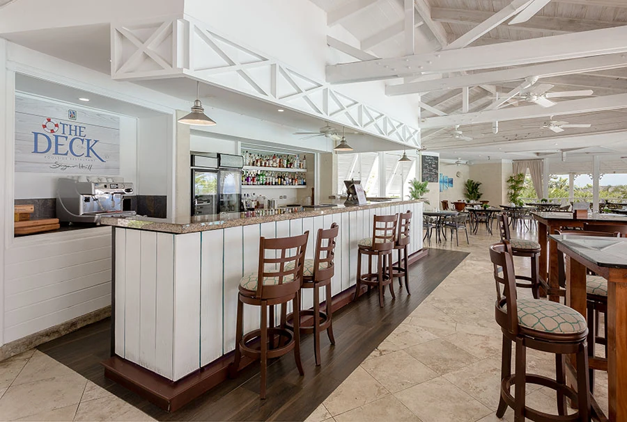 The Deck restaurant and bar