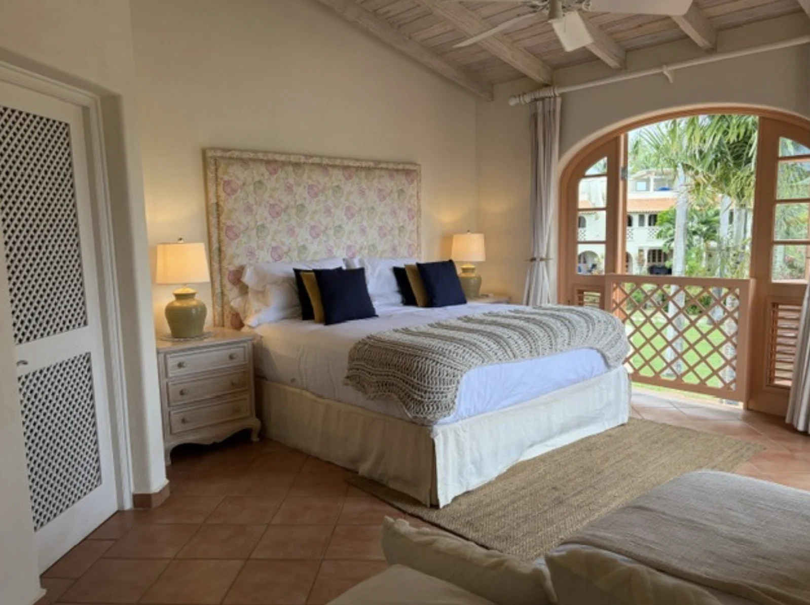 Second bedroom at Palm Breeze Villa