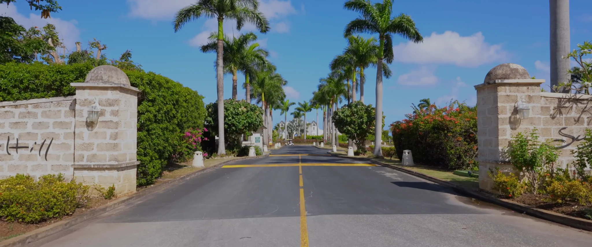 Entrance to Sugar Hill Resort, Barbados